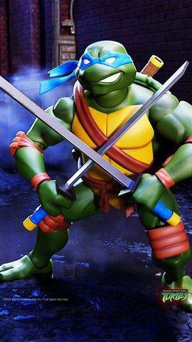 Teenage Mutant Ninja Turtles Ultimates Leonardo Animates Series 18 cm - Smalltinytoystore