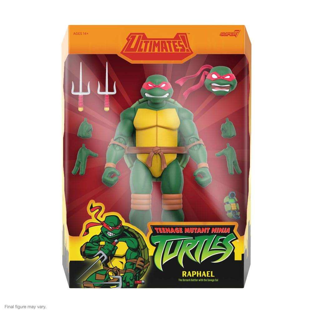 Teenage Mutant Ninja Turtles Ultimates Raphael Animates Series 18 cm - Smalltinytoystore