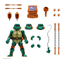 Teenage Mutant Ninja Turtles Ultimates Actionfigur Warrior Metalhead Michelangelo 18 cm