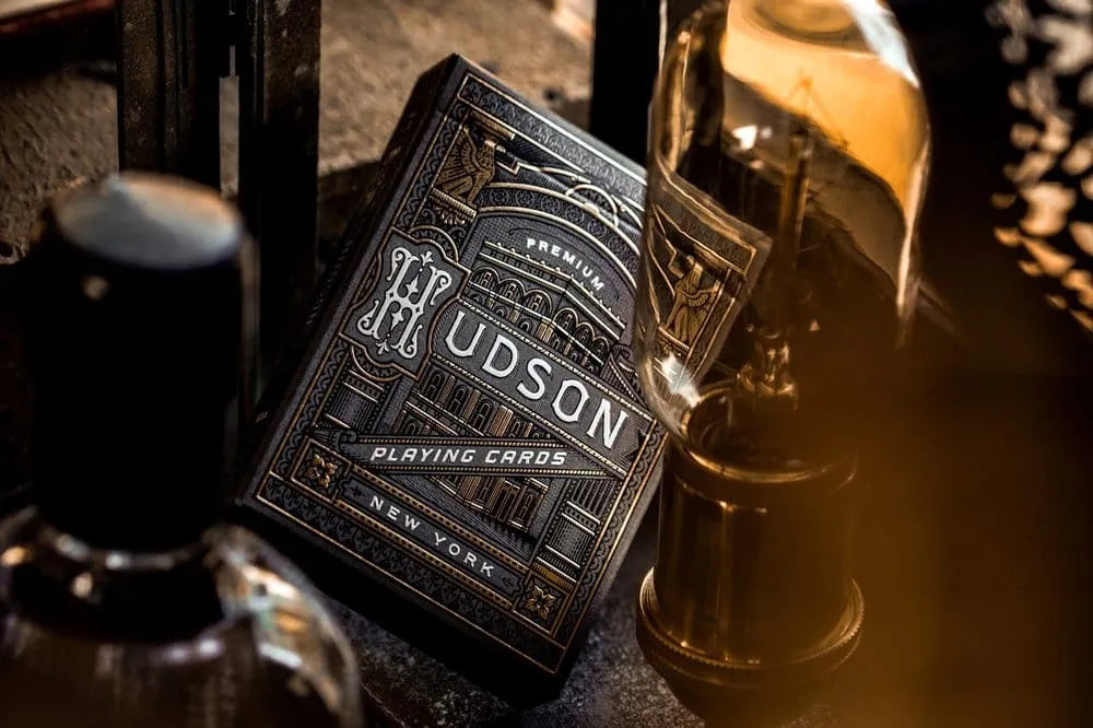 Theory 11 Spielkarten Hudson schwarz