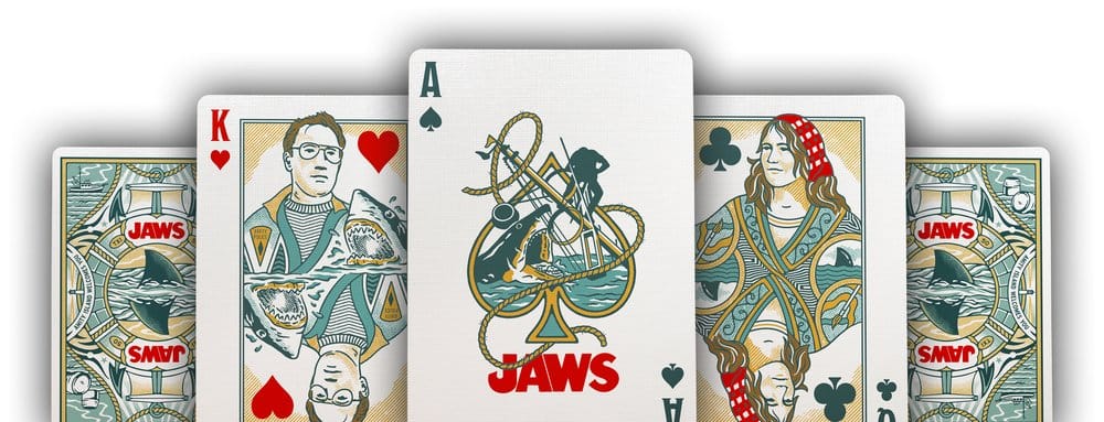 Der weiße Hai Premium Spielkarten