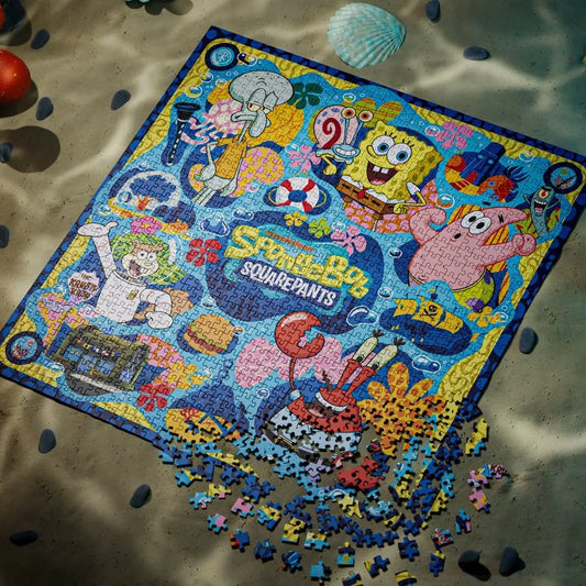 SpongeBob Schwammkopf Multi-Dimensionales Puzzle (1000 Teile)