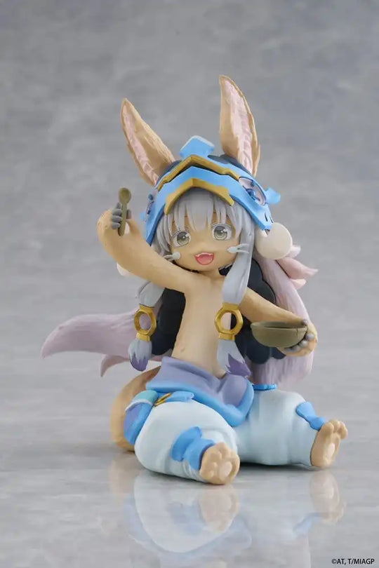 Made in Abyss Desktop Cute PVC Figur Nanachi (Mealtime ver.) 13 cm