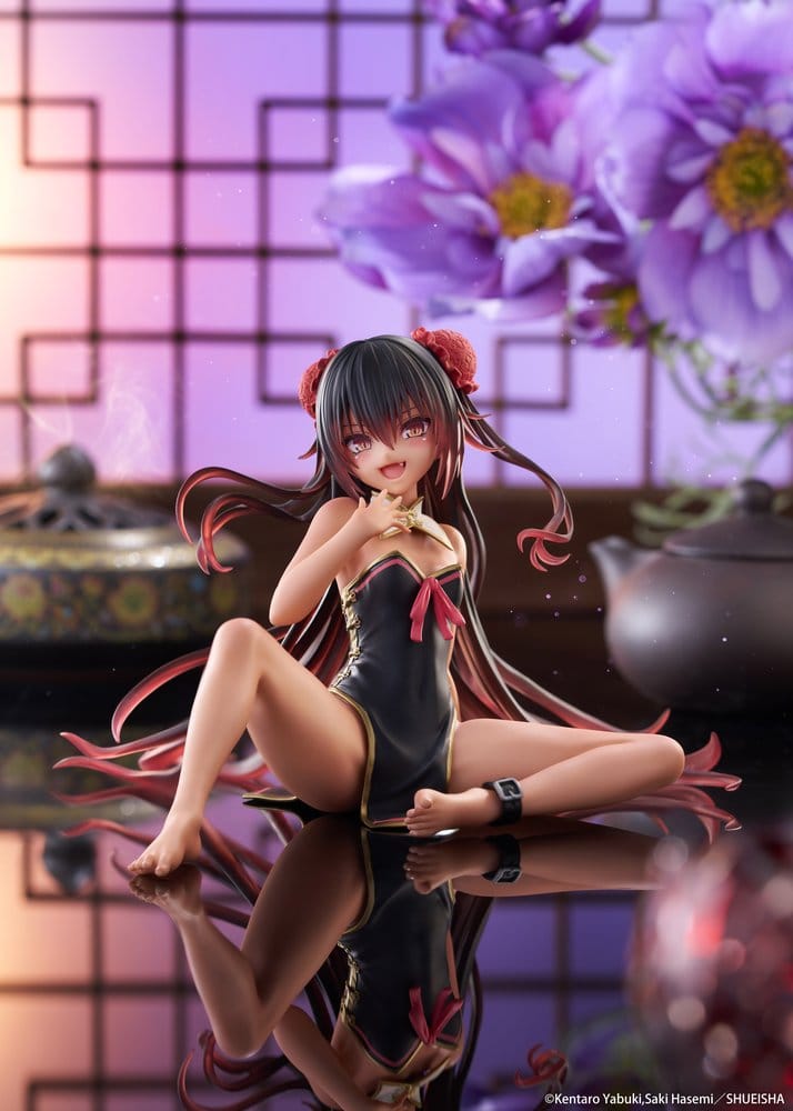 To Love-Ru Darkness Desktop Cute PVC Figur Nemesis (Chinese Dress Ver.) 13 cm