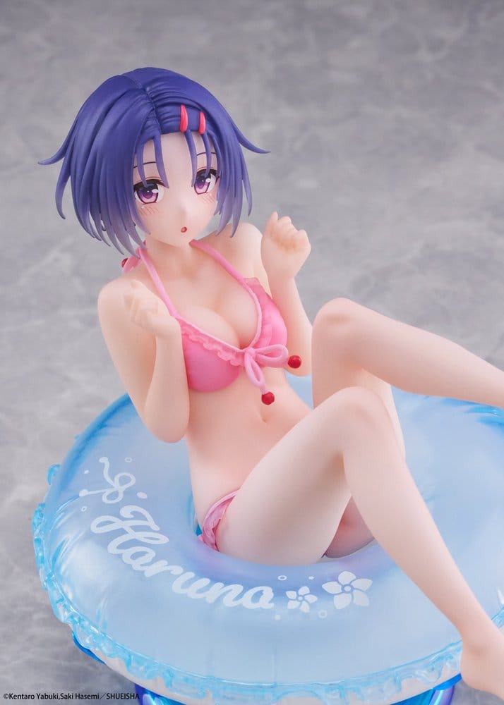 To Love-Ru Darkness Aqua Float Girls PVC Figur Haruna Sairenji 10 cm