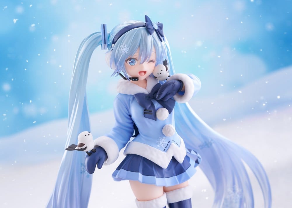 Hatsune Miku AMP+ PVC Figur Snow Miku All Stars 2012 Ver. 25 cm