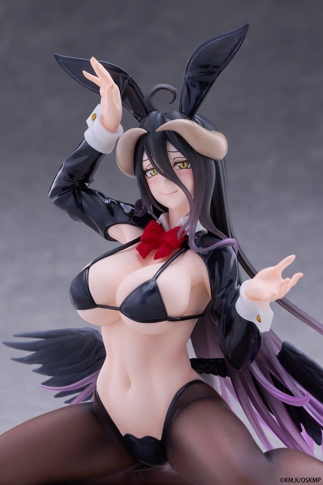 Overlord Moflock PVC Figur Albedo (Reverse Bunny Suit Ver.) 13 cm