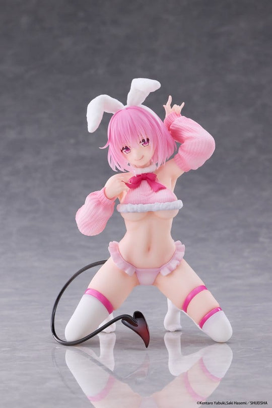 To Love-Ru Darkness MOFLOCK PVC Figur Momo (Fluffy Bunny Ver.) 13 cm