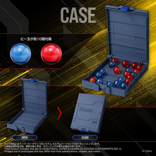 Super B-Daman Legacysoul Zubehör Set Super B-Daman OS Sytsem Custom Part Set A