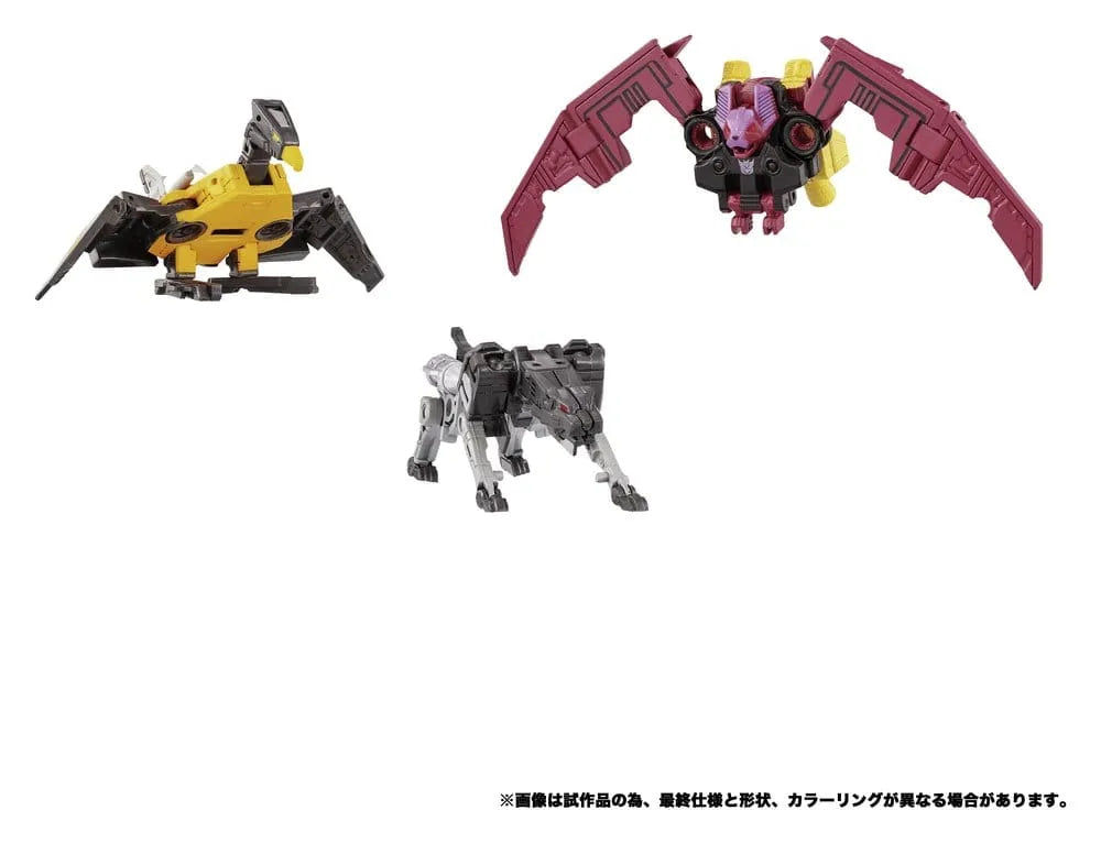 Transformers MPG Actionfiguren 3er-Pack MPG-22 Jaguar & Buzzsaw & Ratbat