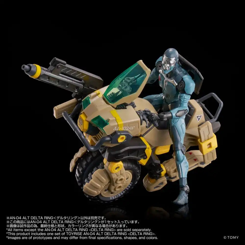 Altered Nano Actionfigur AN-04 Alt Delta Ring 10 cm