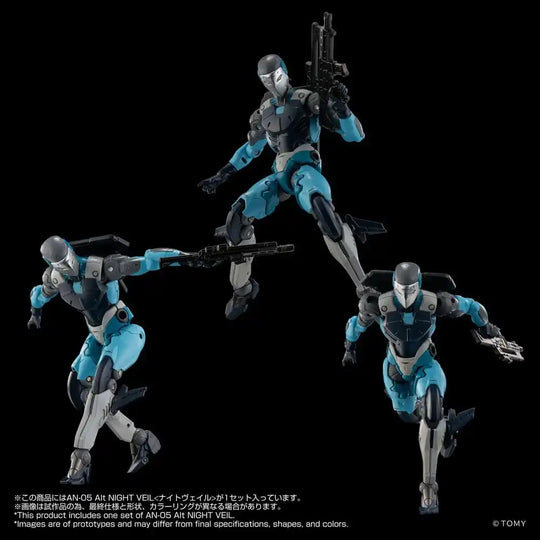 Altered Nano Actionfigur An-05 Alt Night Veil 10 cm