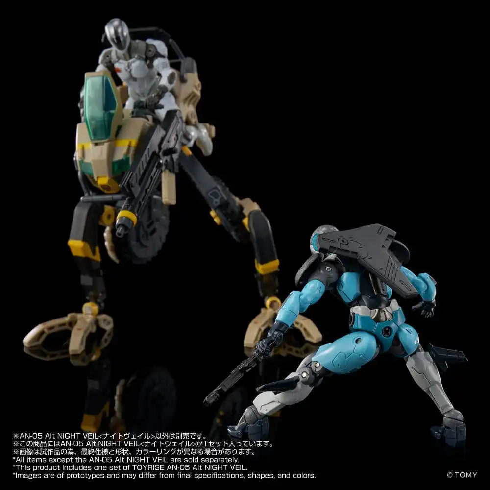 Altered Nano Actionfigur An-05 Alt Night Veil 10 cm