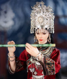 The Miao of China's 56 Ethnic Groups Actionfigur 1/6 Red 30 cm