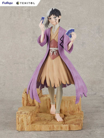 Dr. Stone PVC Statue Gen Asagiri 28 cm