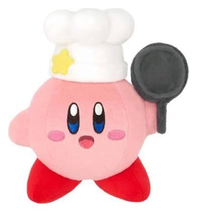 Kirby Plüschfigur Chef 17 cm