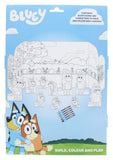 Bluey Ausmal- und Spielwelt Set