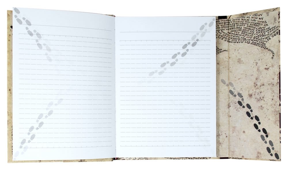 Harry Potter Notizbuch A5 Karte des Rumtreibers