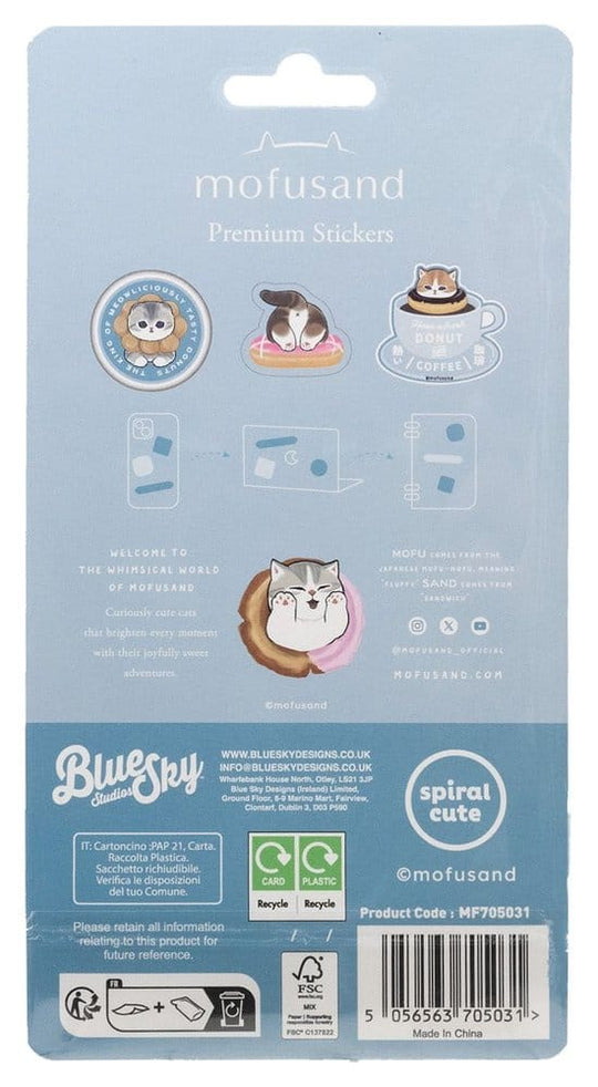 Mofusand Sticker-Set Premium