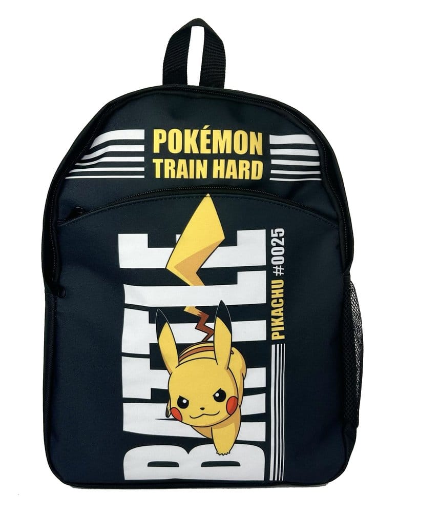 Pokémon Rucksack Pokémon Train Hard Schwarz