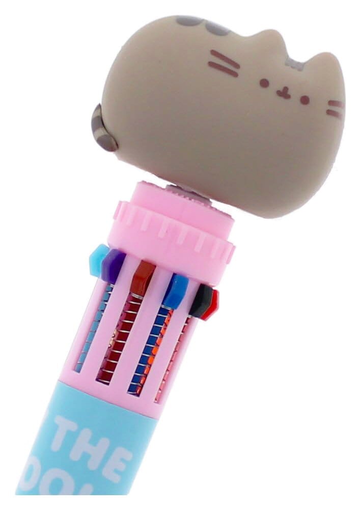 Pusheen Mehrfarbiger Stift Spinny By The Pool Blau