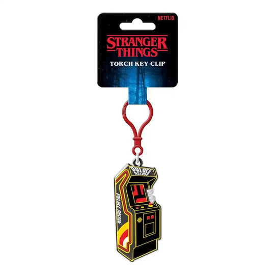 Stranger Things Torch Key Clip Schlüsselanhänger Arcade Unit