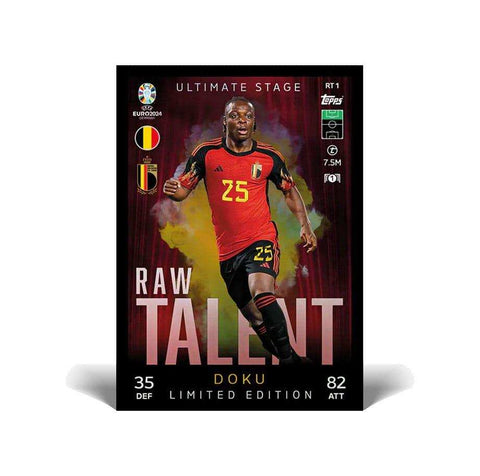 UEFA EURO 2024 Trading Cards Booster Tin Sortiment (6) - Smalltinytoystore