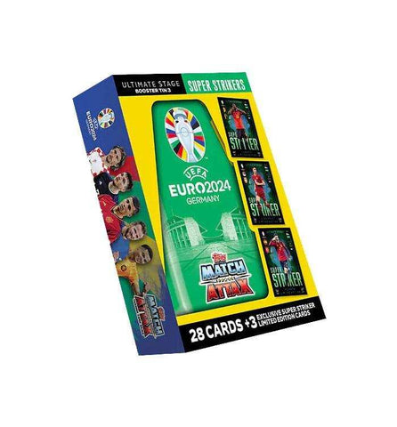 UEFA EURO 2024 Trading Cards Booster Tin Sortiment (6) - Smalltinytoystore