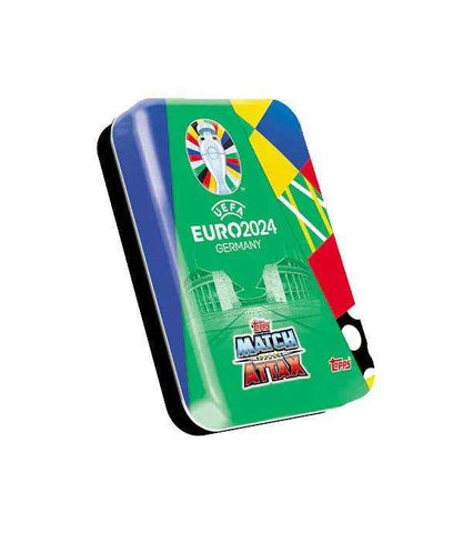 UEFA EURO 2024 Trading Cards Booster Tin Sortiment (6) - Smalltinytoystore