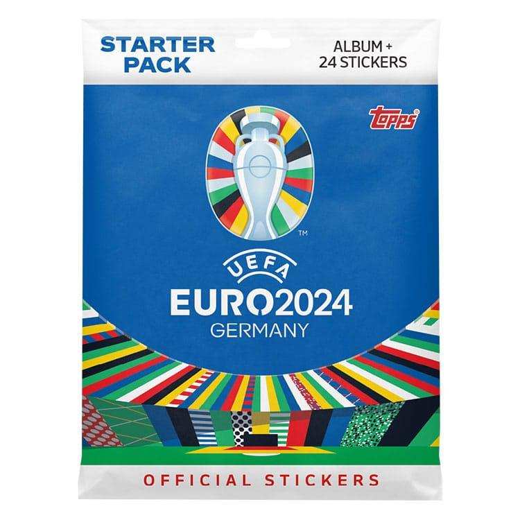 UEFA EURO 2024 Sticker Collection Starter Pack - Smalltinytoystore