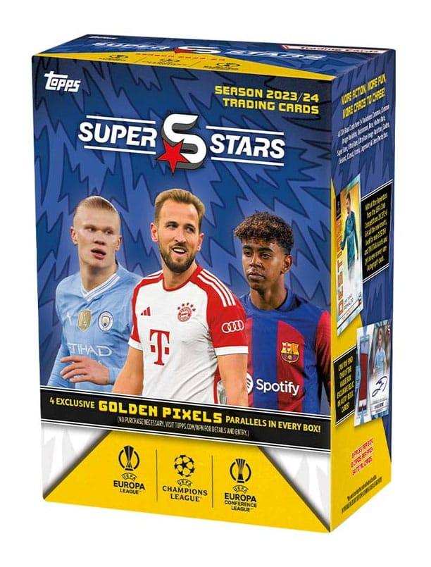 UEFA Champions League Super Stars 2023/24 Sammelkarten Value Box *Englische Version* - Smalltinytoystore