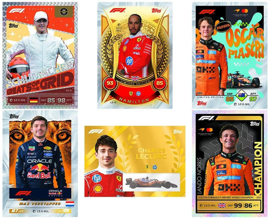 Formel 1 Turbo Attax 2026 Sammelkarten Display (24)
