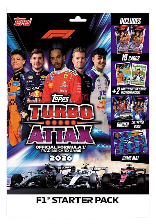 Formel 1 Turbo Attax 2026 Sammelkarten Starter-Set