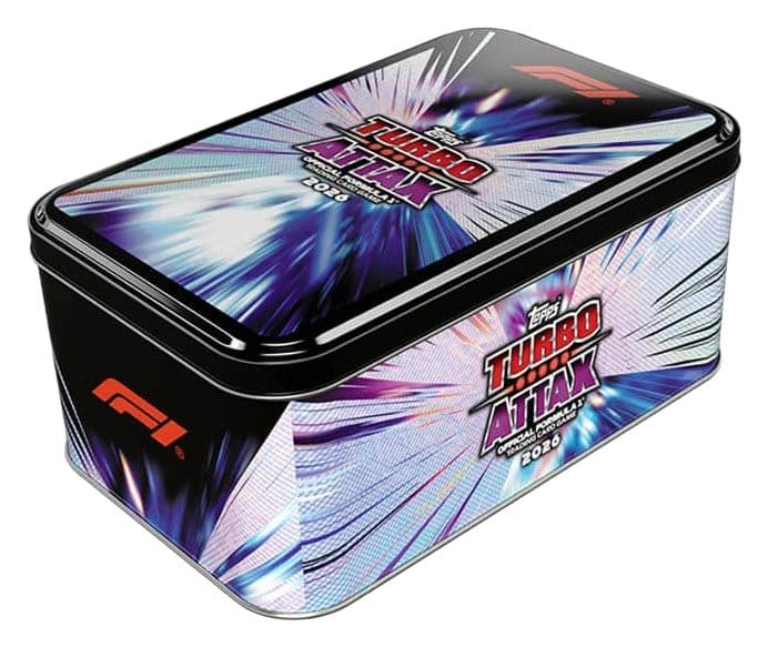 Formel 1 Turbo Attax 2026 Sammelkarten Super Tin