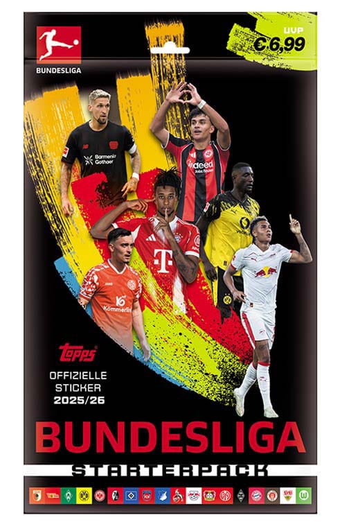 Bundesliga 2025/26 Sticker Starter Pack *Deutsche Version*