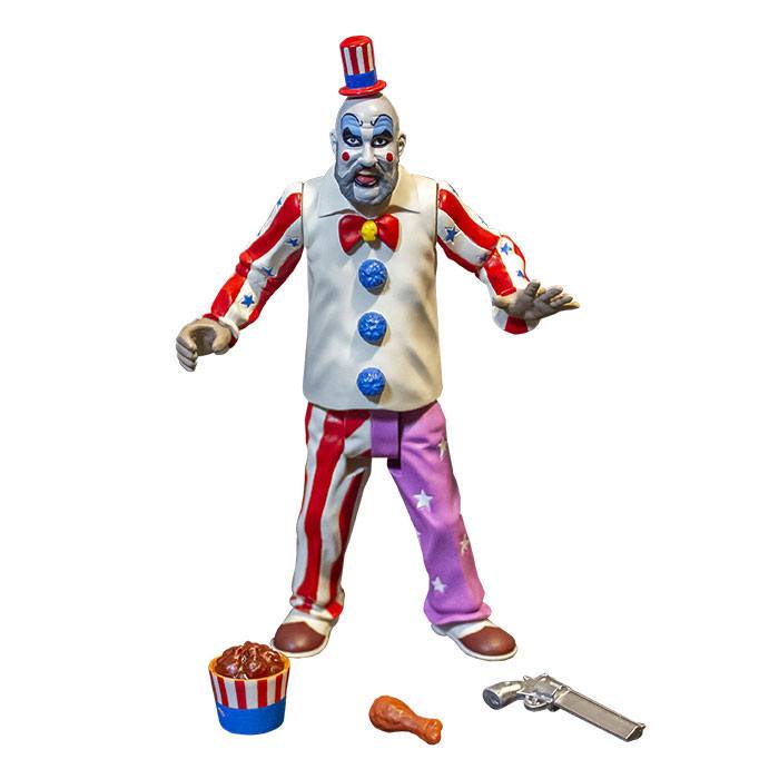 Haus der 1000 Leichen Actionfigur Finger Lickin' Pistol Whippin' Captain Spaulding 15 cm