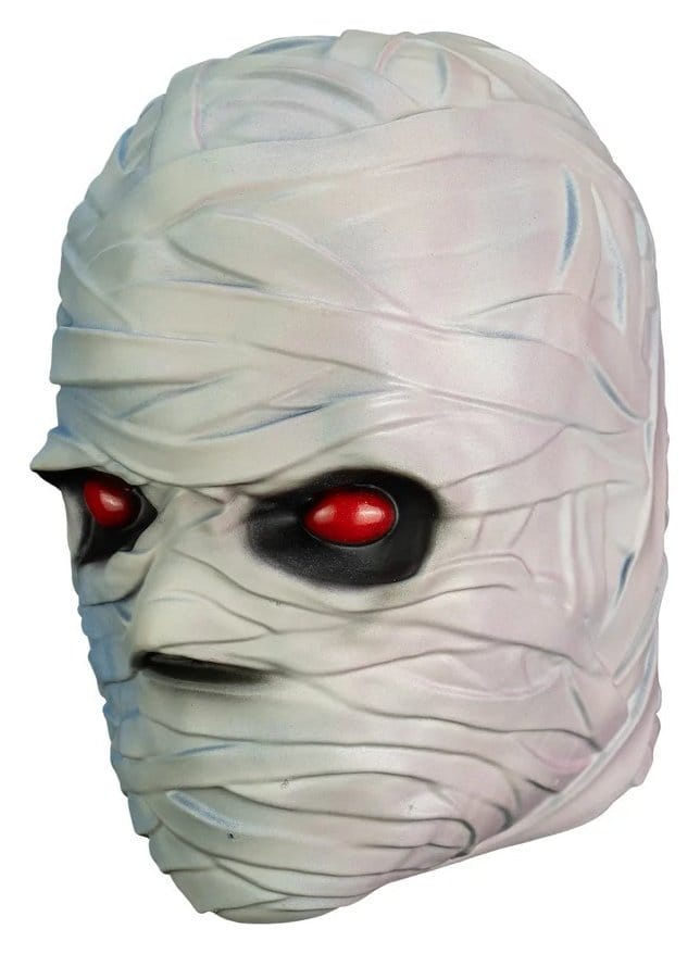 Gänsehaut Vinyl-Maske Mumie