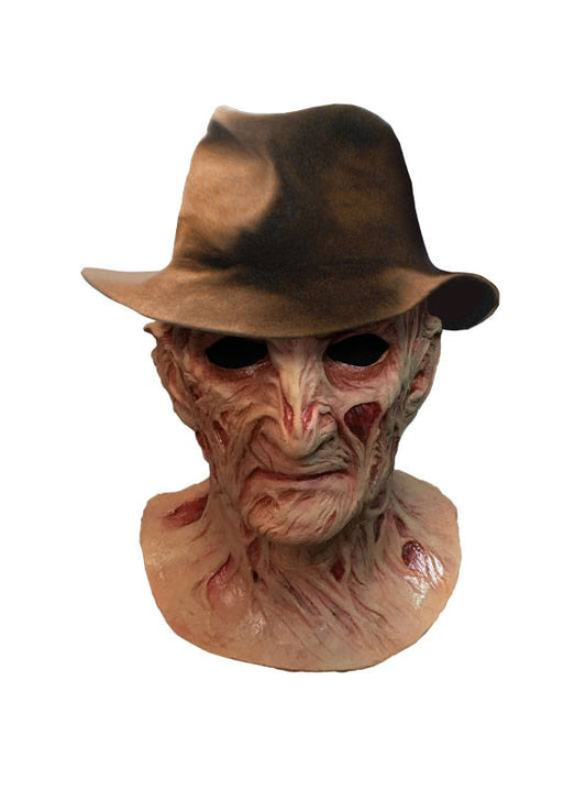 Nightmare on Elm Street 4 Deluxe Latex-Maske mit Hut Freddy Krueger