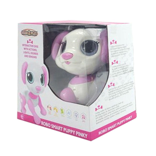 Gear2Play Interaktiver Roboter Puppy Pinky 20 cm