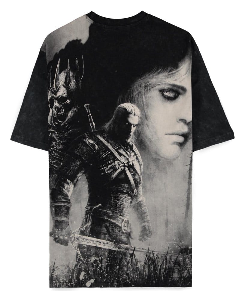 The Witcher T-Shirt Geralt and Yennefer XL