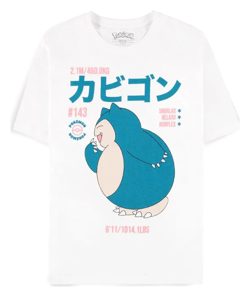 Pokémon T-Shirt Snorlax Größe L