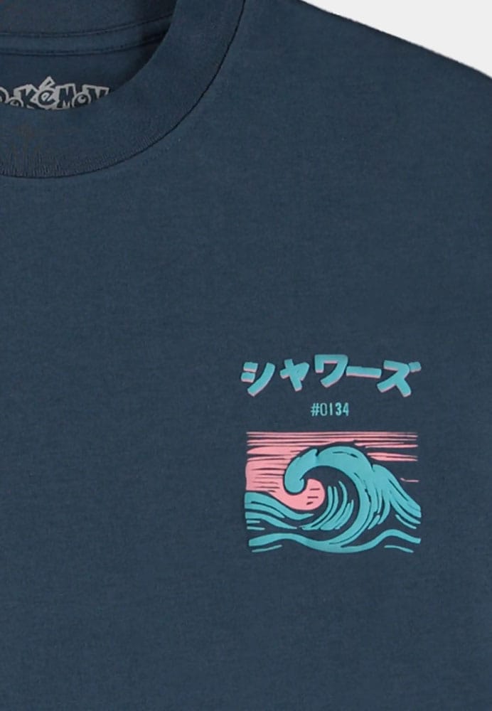 Pokémon T-Shirt Navy Aquana Größe S