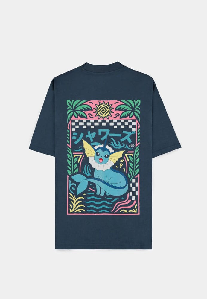 Pokémon T-Shirt Navy Aquana Größe S