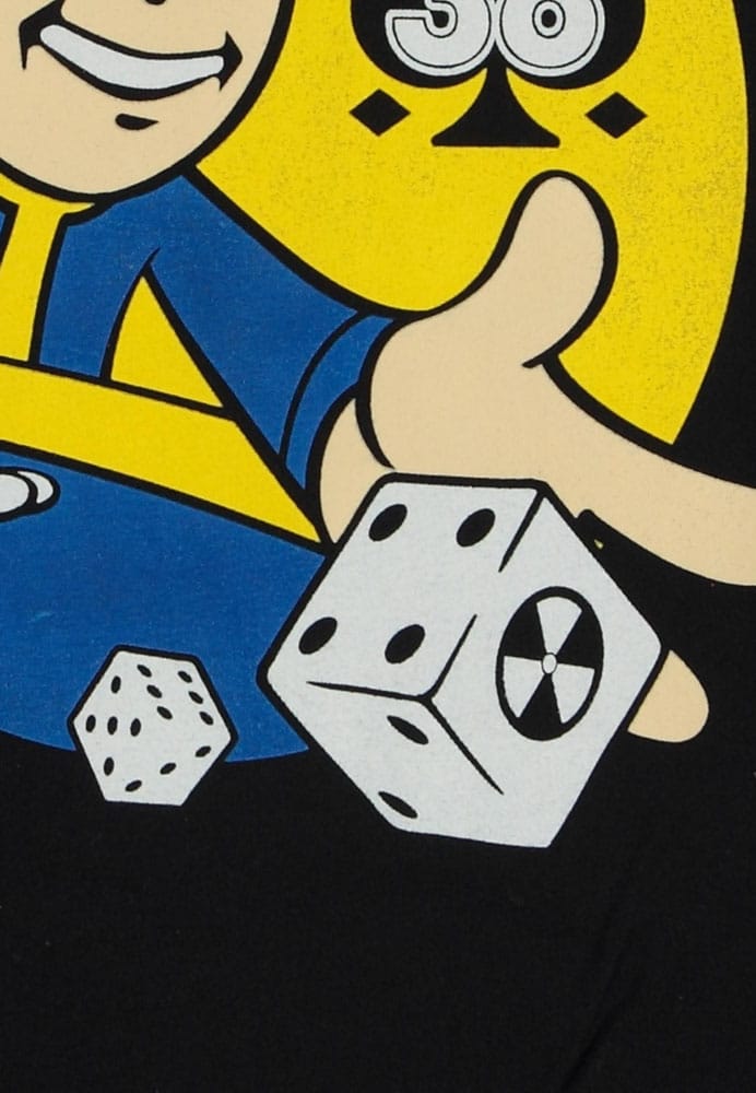 Fallout T-Shirt Lucky 38 Dice Größe M