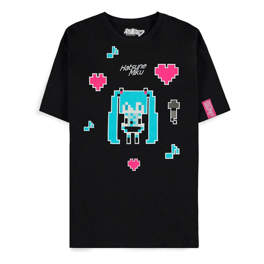 Hatsune Miku T-Shirt Pixel     Größe XL