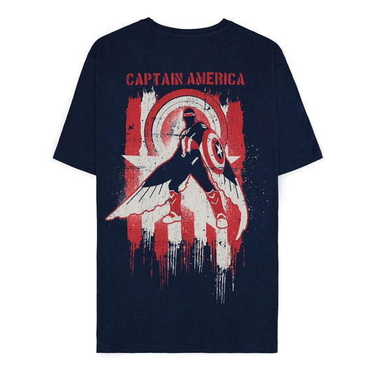 Captain America Brave New World T-Shirt Shield  Größe S
