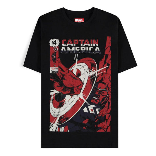 Captain America Brave New World T-Shirt Retro Größe S