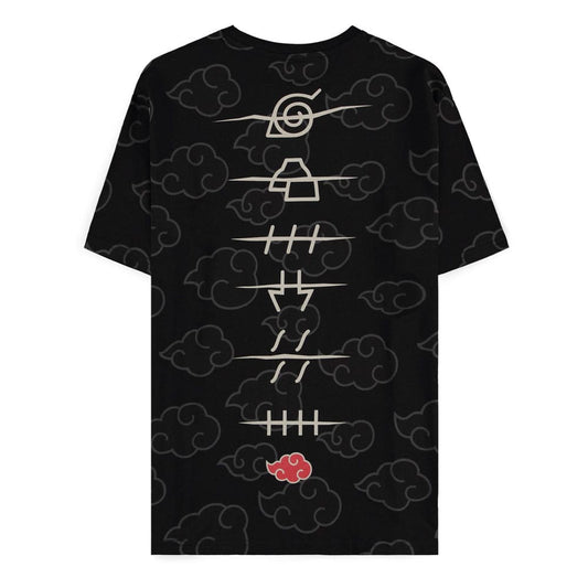 Naruto Shippuden T-Shirt Akatsuki all over Größe XXL