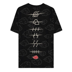 Naruto Shippuden T-Shirt Akatsuki all over Größe XXL