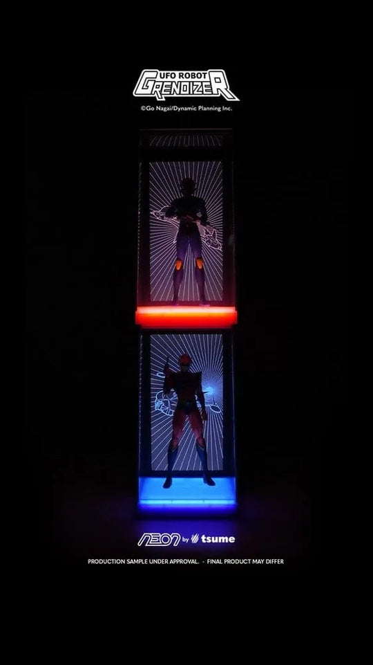 Grendizer Neon Figur 1/9 Kabuto Koji - Alcor 25 cm